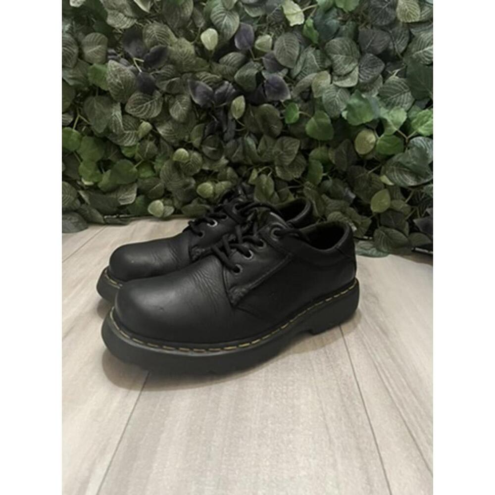 Dr. Martens Black Leather Oxford Shoes